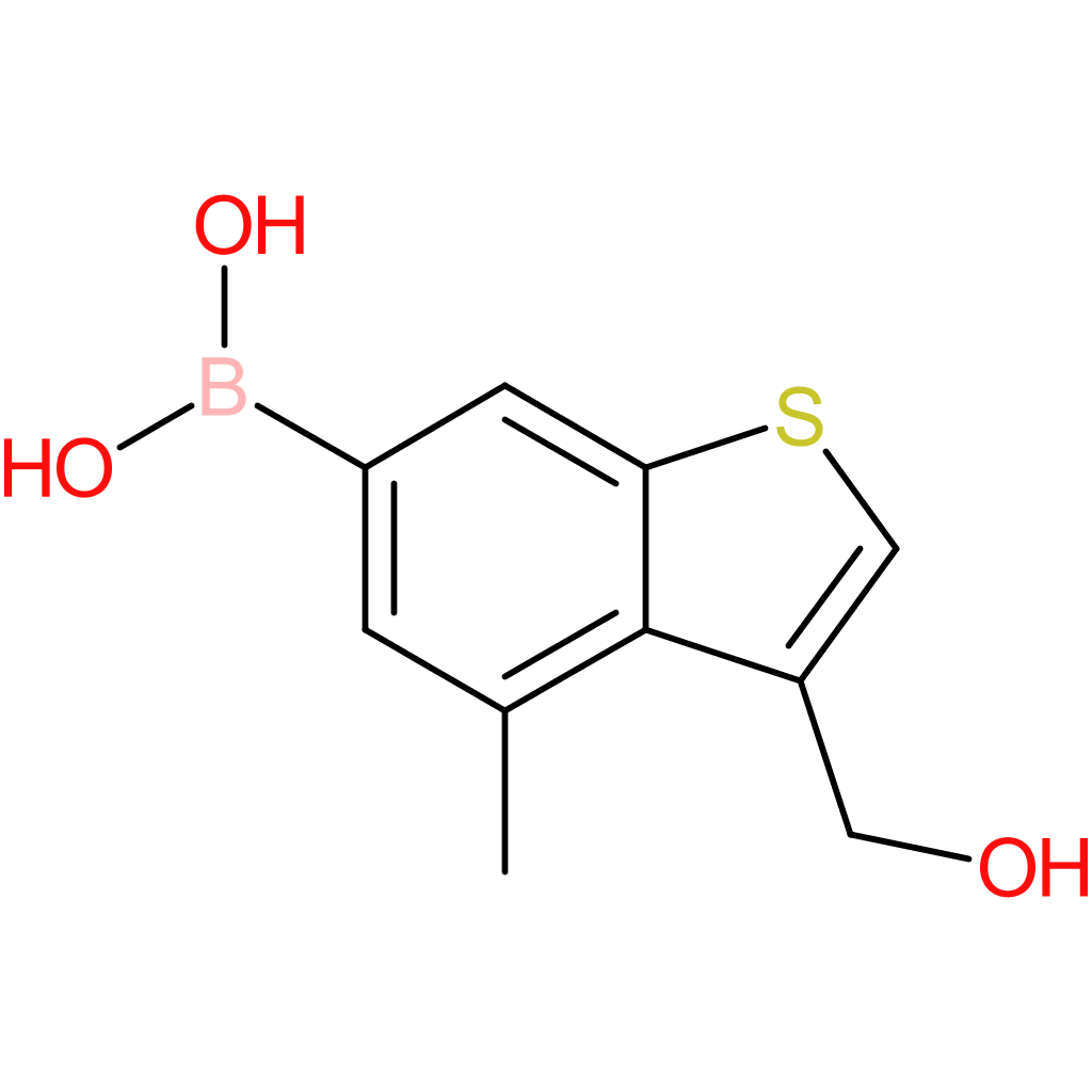3-(hydroxymethyl)-4-methylbenzothiophene-6-boronic acid