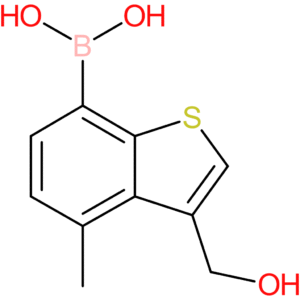 3-(hydroxymethyl)-4-methylbenzothiophene-7-boronic acid