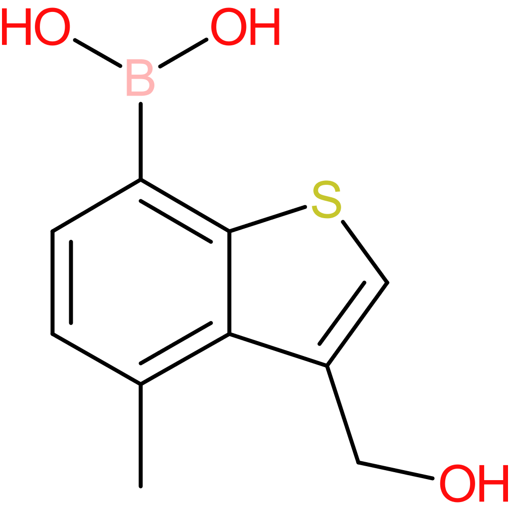3-(hydroxymethyl)-4-methylbenzothiophene-7-boronic acid