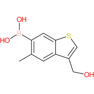 3-(hydroxymethyl)-5-methylbenzothiophene-6-boronic acid