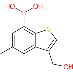 3-(hydroxymethyl)-5-methylbenzothiophene-7-boronic acid