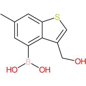 3-(hydroxymethyl)-6-methylbenzothiophene-4-boronic acid