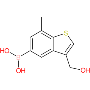 3-(hydroxymethyl)-7-methylbenzothiophene-5-boronic acid