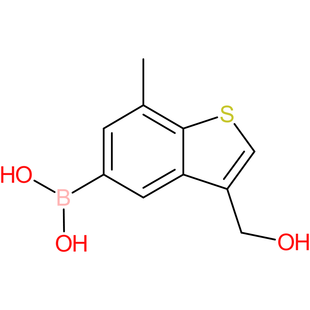 3-(hydroxymethyl)-7-methylbenzothiophene-5-boronic acid