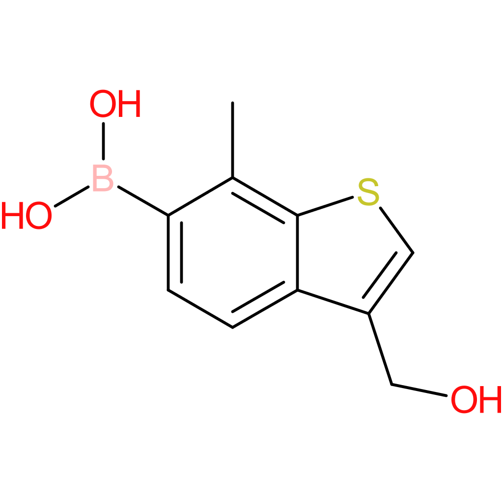 3-(hydroxymethyl)-7-methylbenzothiophene-6-boronic acid