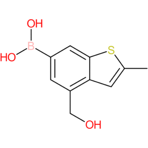 4-(hydroxymethyl)-2-methylbenzothiophene-6-boronic acid