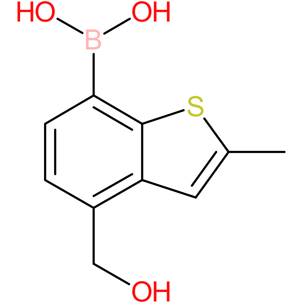 4-(hydroxymethyl)-2-methylbenzothiophene-7-boronic acid