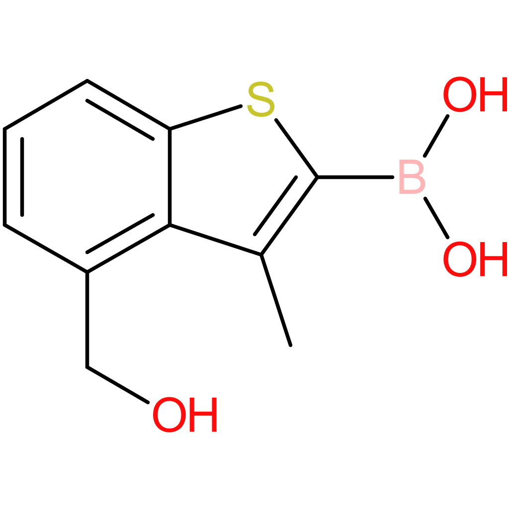 4-(hydroxymethyl)-3-methylbenzothiophene-2-boronic acid