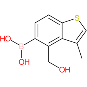4-(hydroxymethyl)-3-methylbenzothiophene-5-boronic acid