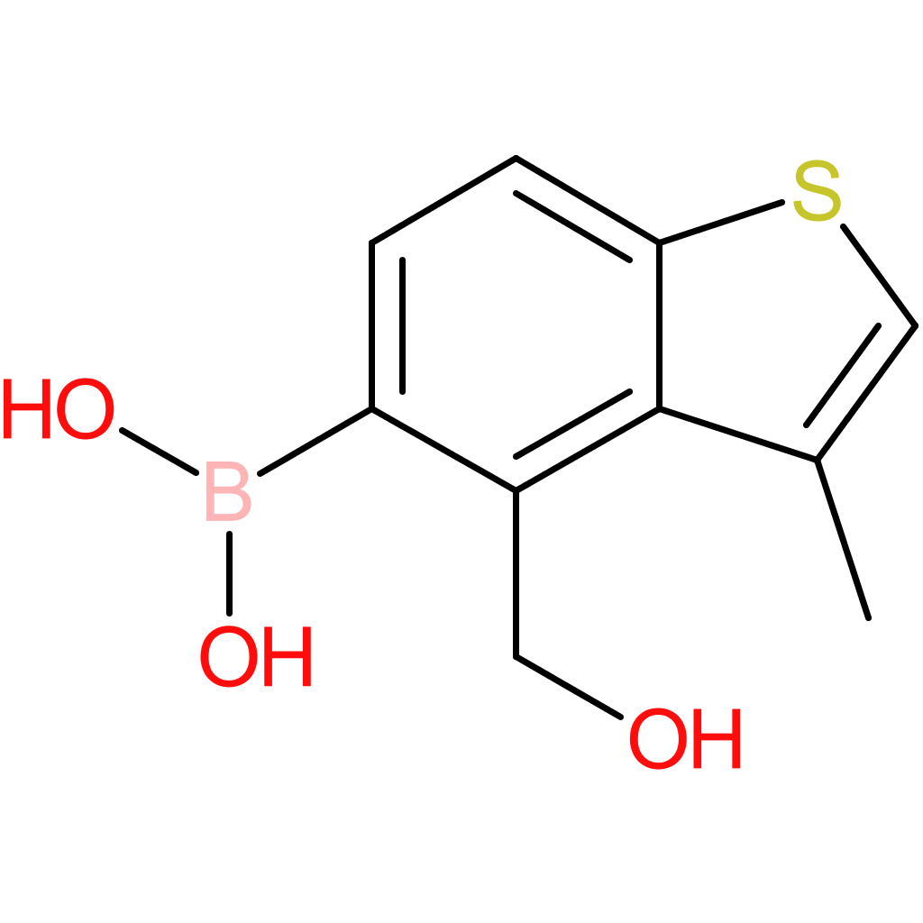 4-(hydroxymethyl)-3-methylbenzothiophene-5-boronic acid