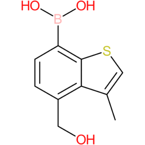 4-(hydroxymethyl)-3-methylbenzothiophene-7-boronic acid