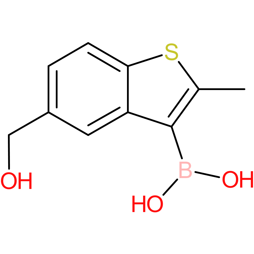 5-(hydroxymethyl)-2-methylbenzothiophene-3-boronic acid