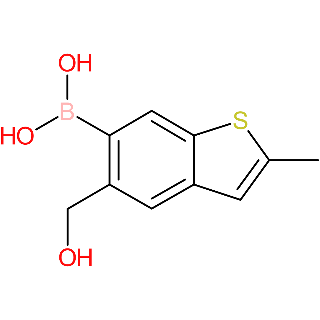5-(hydroxymethyl)-2-methylbenzothiophene-6-boronic acid