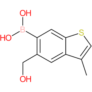 5-(hydroxymethyl)-3-methylbenzothiophene-6-boronic acid