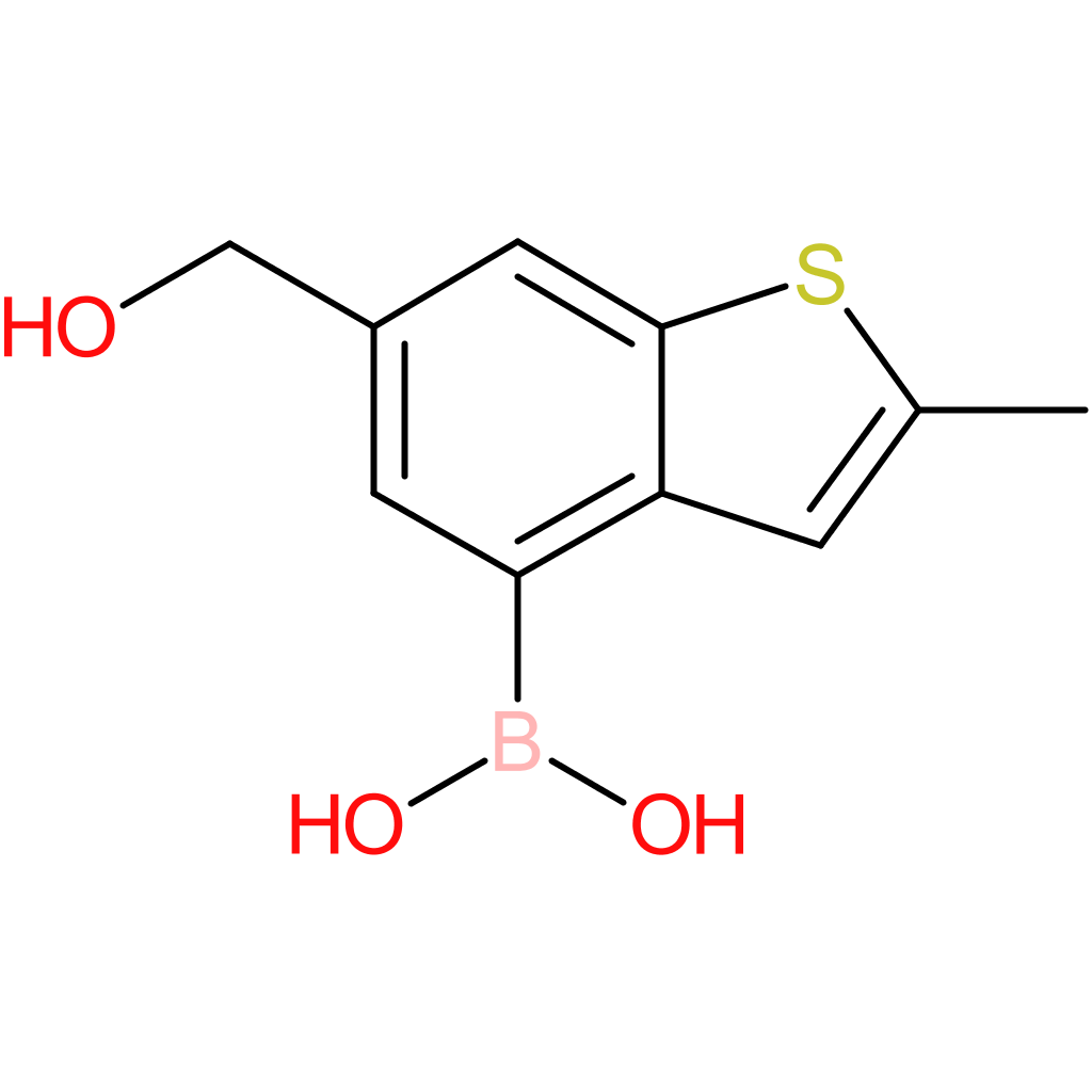 6-(hydroxymethyl)-2-methylbenzothiophene-4-boronic acid