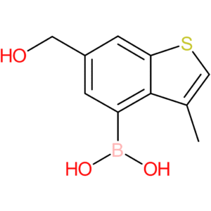 6-(hydroxymethyl)-3-methylbenzothiophene-4-boronic acid