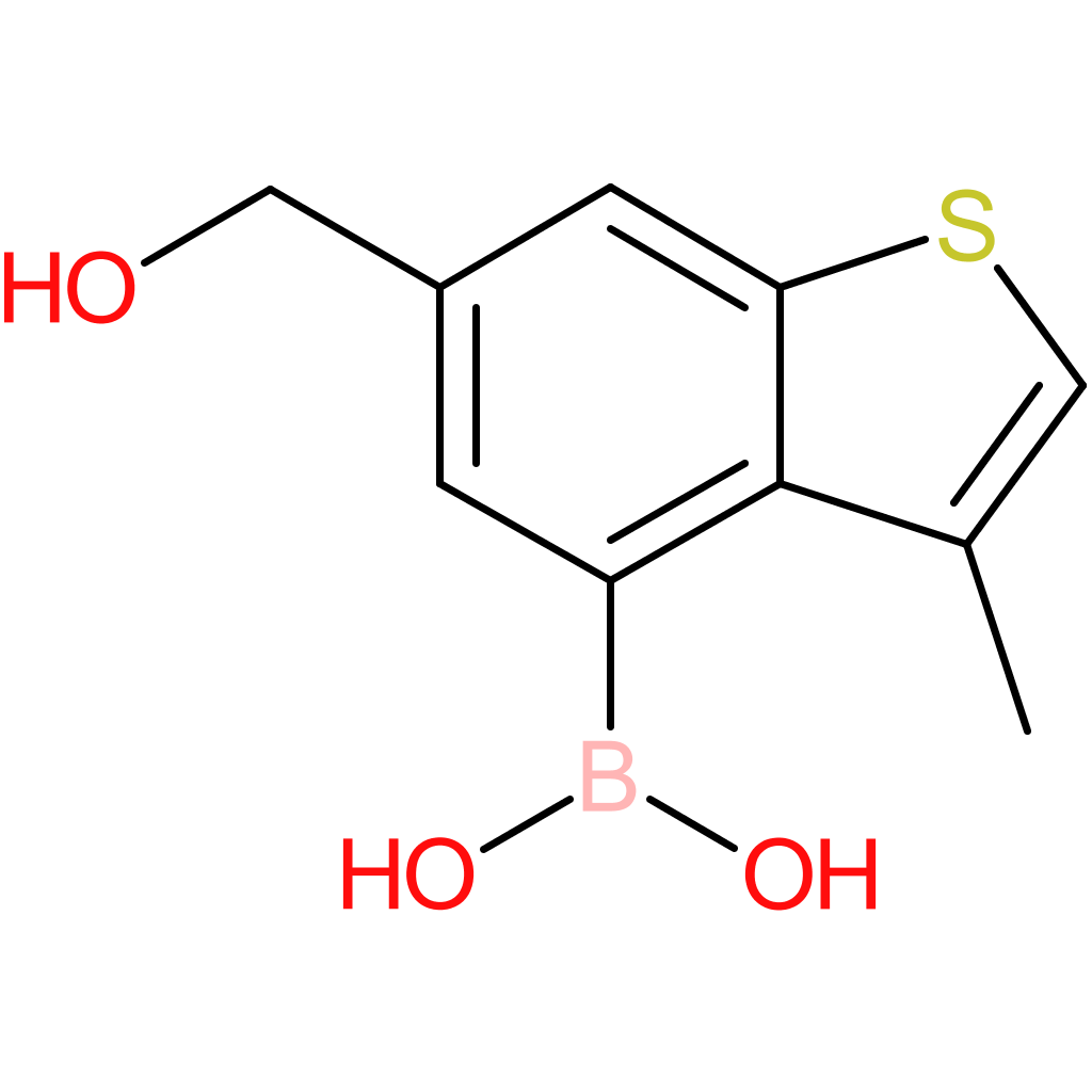 6-(hydroxymethyl)-3-methylbenzothiophene-4-boronic acid