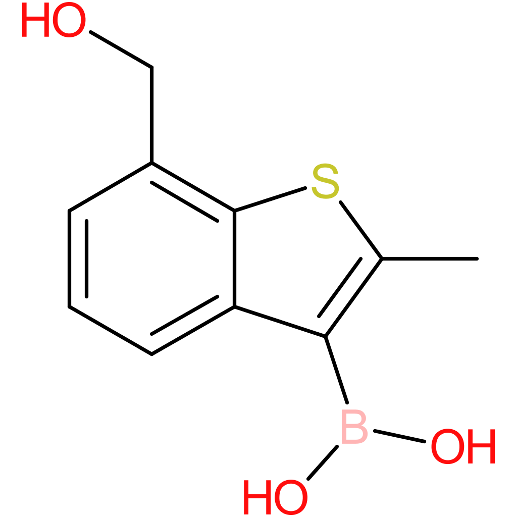 7-(hydroxymethyl)-2-methylbenzothiophene-3-boronic acid