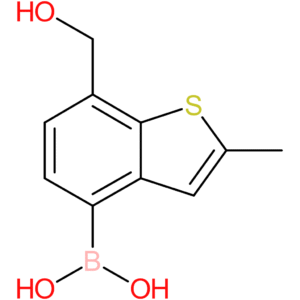 7-(hydroxymethyl)-2-methylbenzothiophene-4-boronic acid