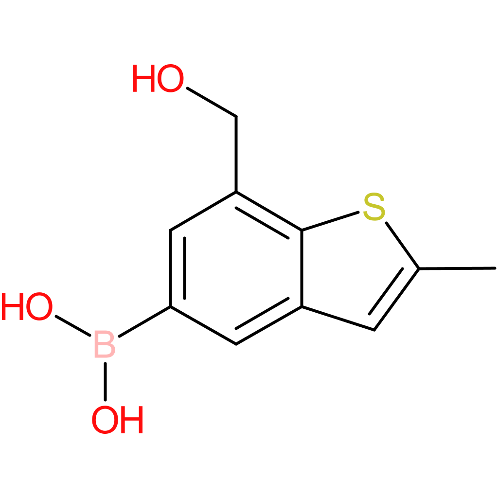 7-(hydroxymethyl)-2-methylbenzothiophene-5-boronic acid