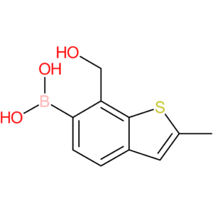 7-(hydroxymethyl)-2-methylbenzothiophene-6-boronic acid