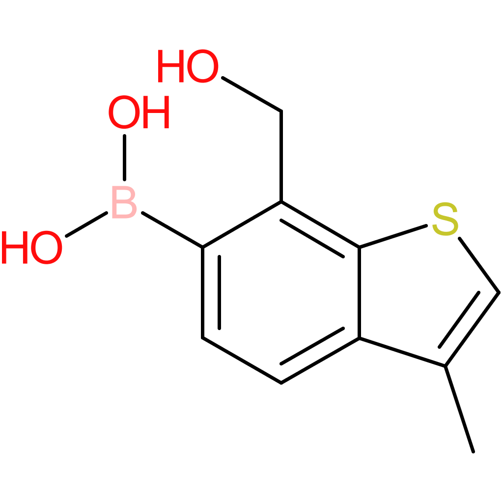 7-(hydroxymethyl)-3-methylbenzothiophene-6-boronic acid