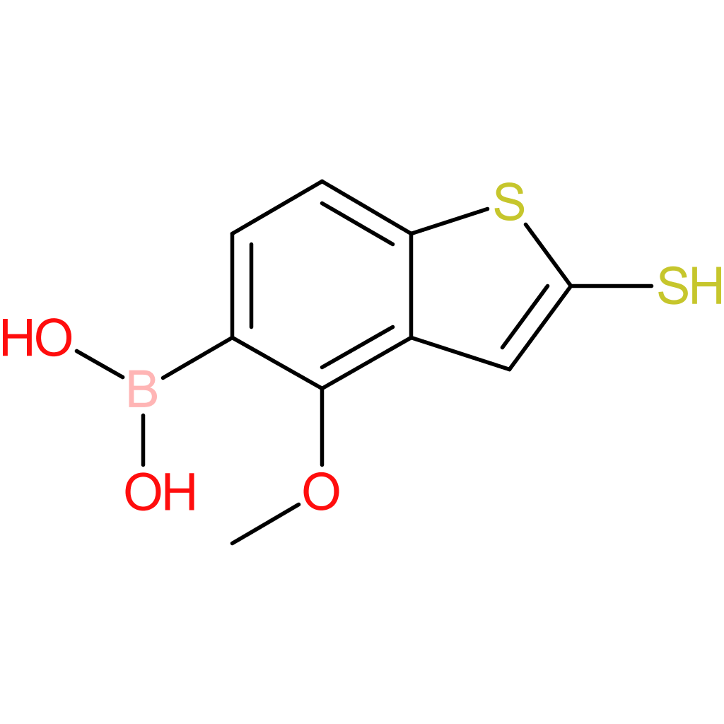 2-mercapto-4-methoxybenzothiophene-5-boronic acid