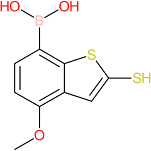 2-mercapto-4-methoxybenzothiophene-7-boronic acid