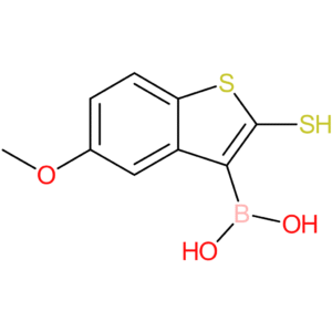2-mercapto-5-methoxybenzothiophene-3-boronic acid