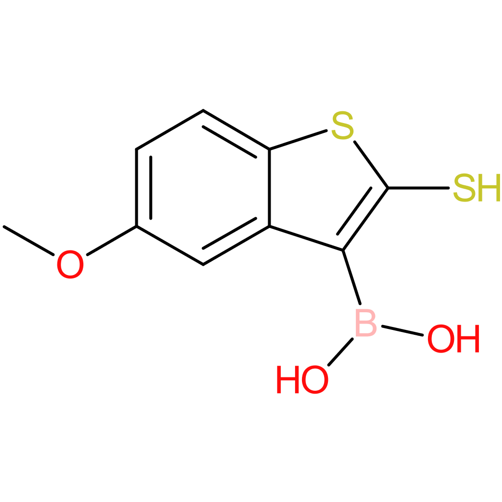 2-mercapto-5-methoxybenzothiophene-3-boronic acid