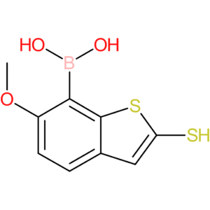 2-mercapto-6-methoxybenzothiophene-7-boronic acid