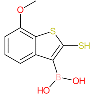 2-mercapto-7-methoxybenzothiophene-3-boronic acid