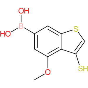 3-mercapto-4-methoxybenzothiophene-6-boronic acid