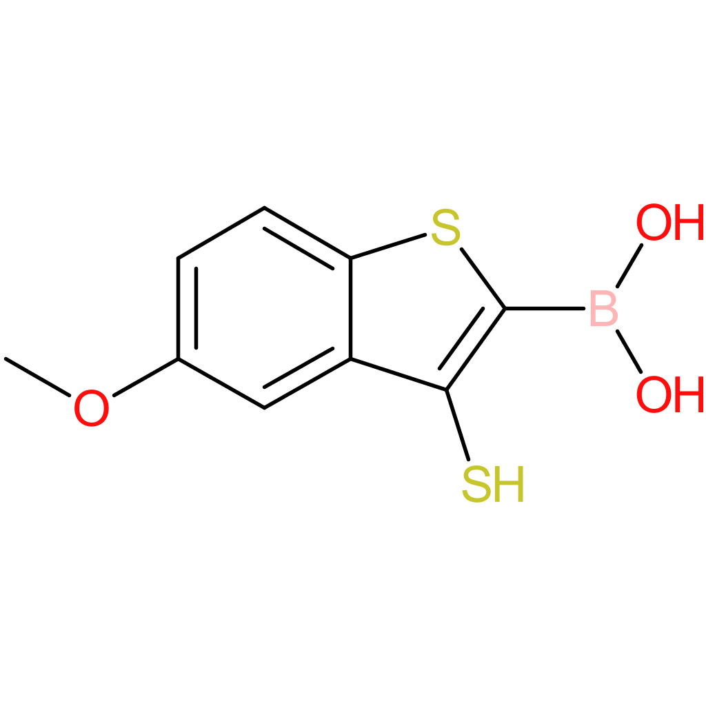 3-mercapto-5-methoxybenzothiophene-2-boronic acid