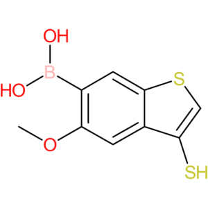 3-mercapto-5-methoxybenzothiophene-6-boronic acid