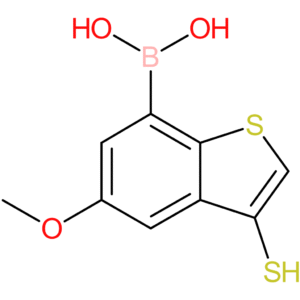 3-mercapto-5-methoxybenzothiophene-7-boronic acid