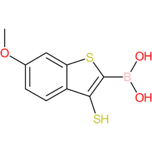 3-mercapto-6-methoxybenzothiophene-2-boronic acid