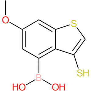 3-mercapto-6-methoxybenzothiophene-4-boronic acid