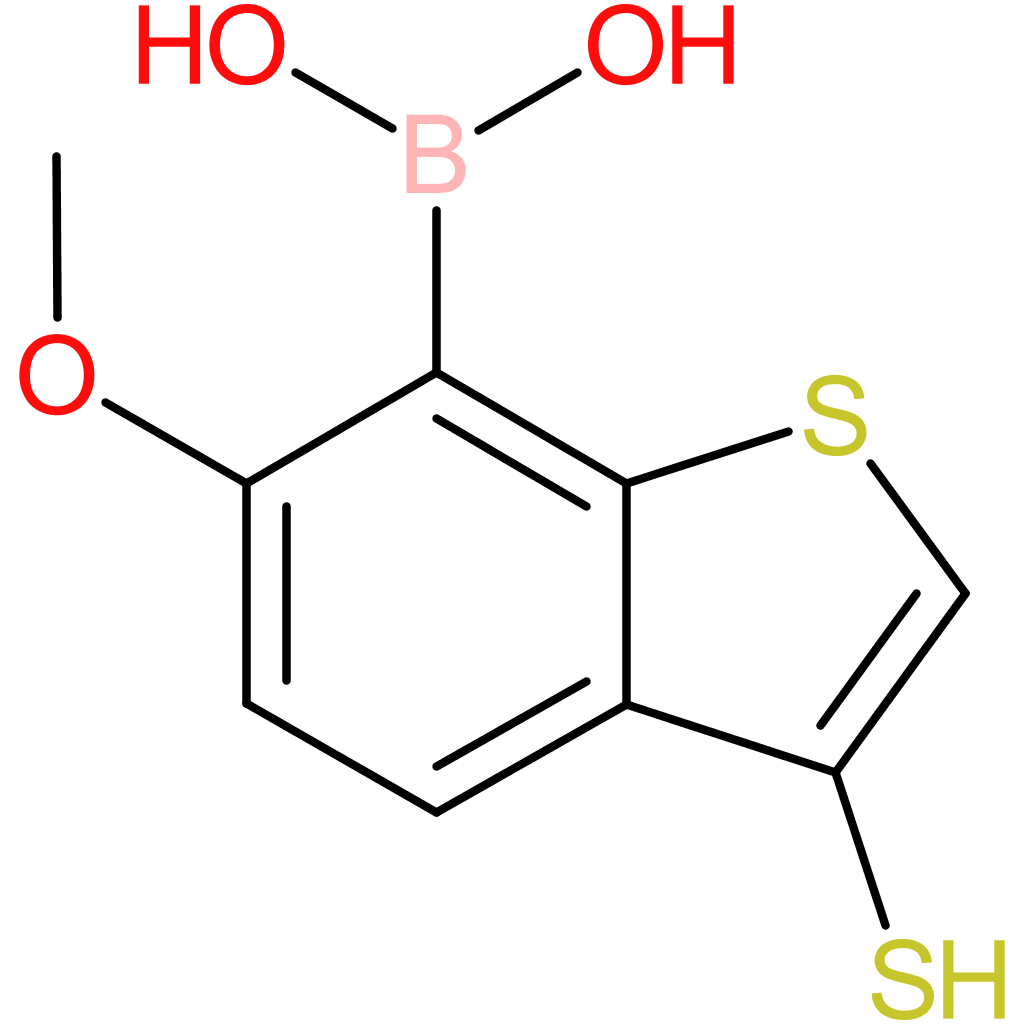 3-mercapto-6-methoxybenzothiophene-7-boronic acid