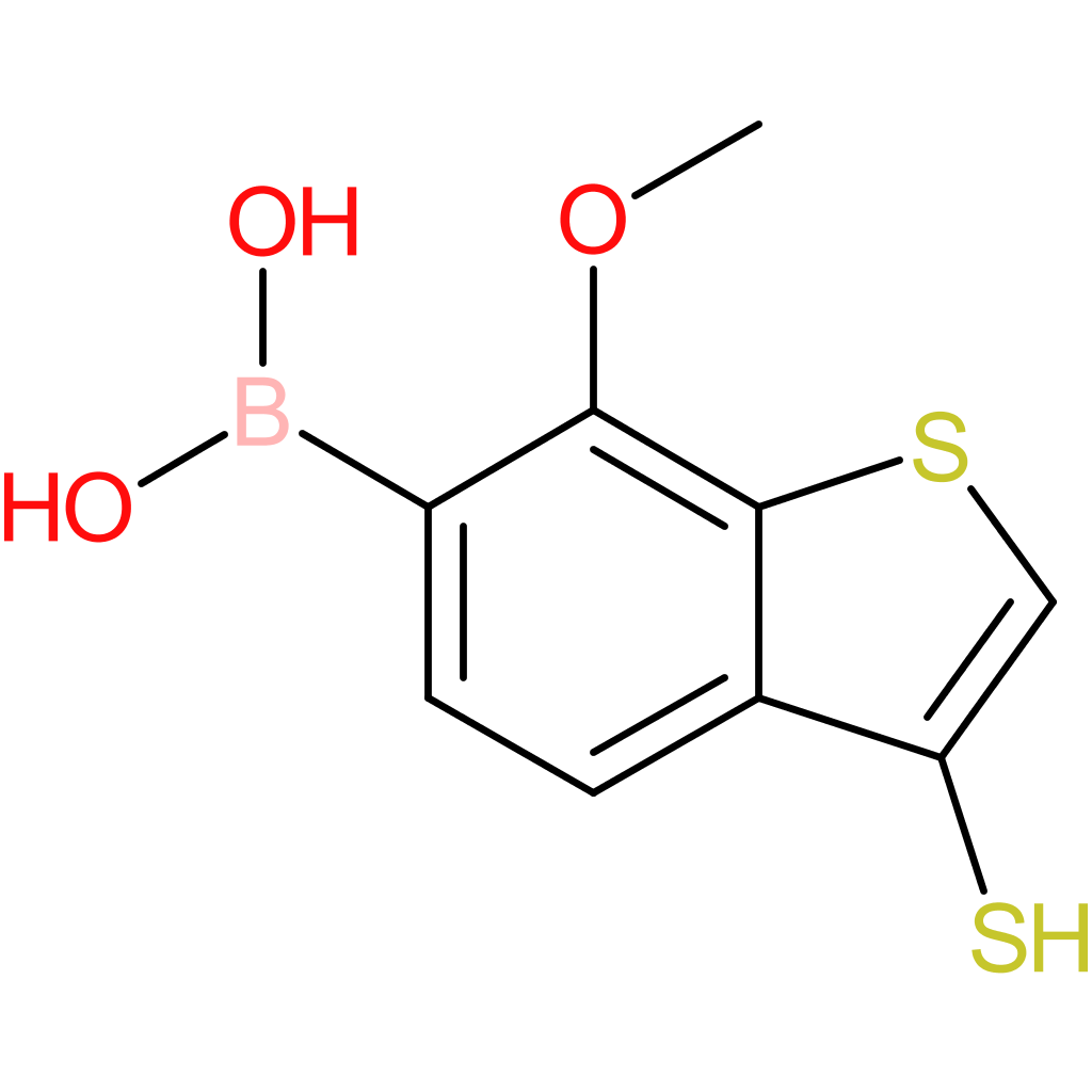 3-mercapto-7-methoxybenzothiophene-6-boronic acid