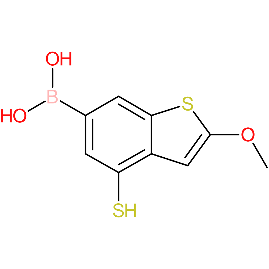 4-mercapto-2-methoxybenzothiophene-6-boronic acid