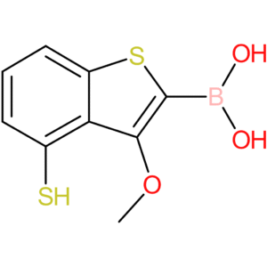 4-mercapto-3-methoxybenzothiophene-2-boronic acid