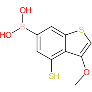 4-mercapto-3-methoxybenzothiophene-6-boronic acid