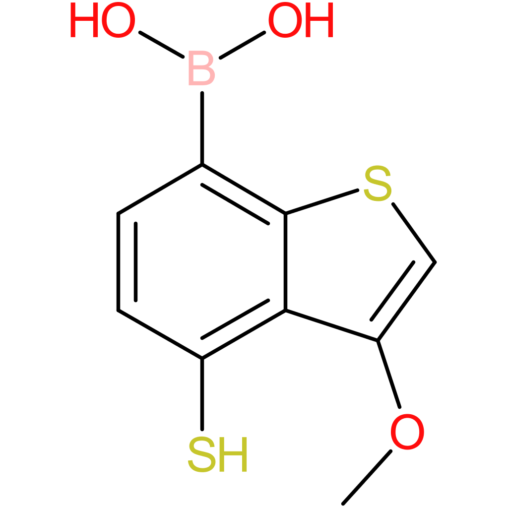 4-mercapto-3-methoxybenzothiophene-7-boronic acid