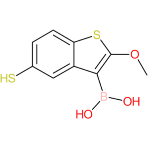 5-mercapto-2-methoxybenzothiophene-3-boronic acid