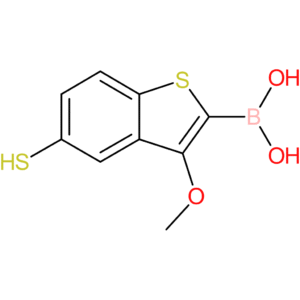 5-mercapto-3-methoxybenzothiophene-2-boronic acid