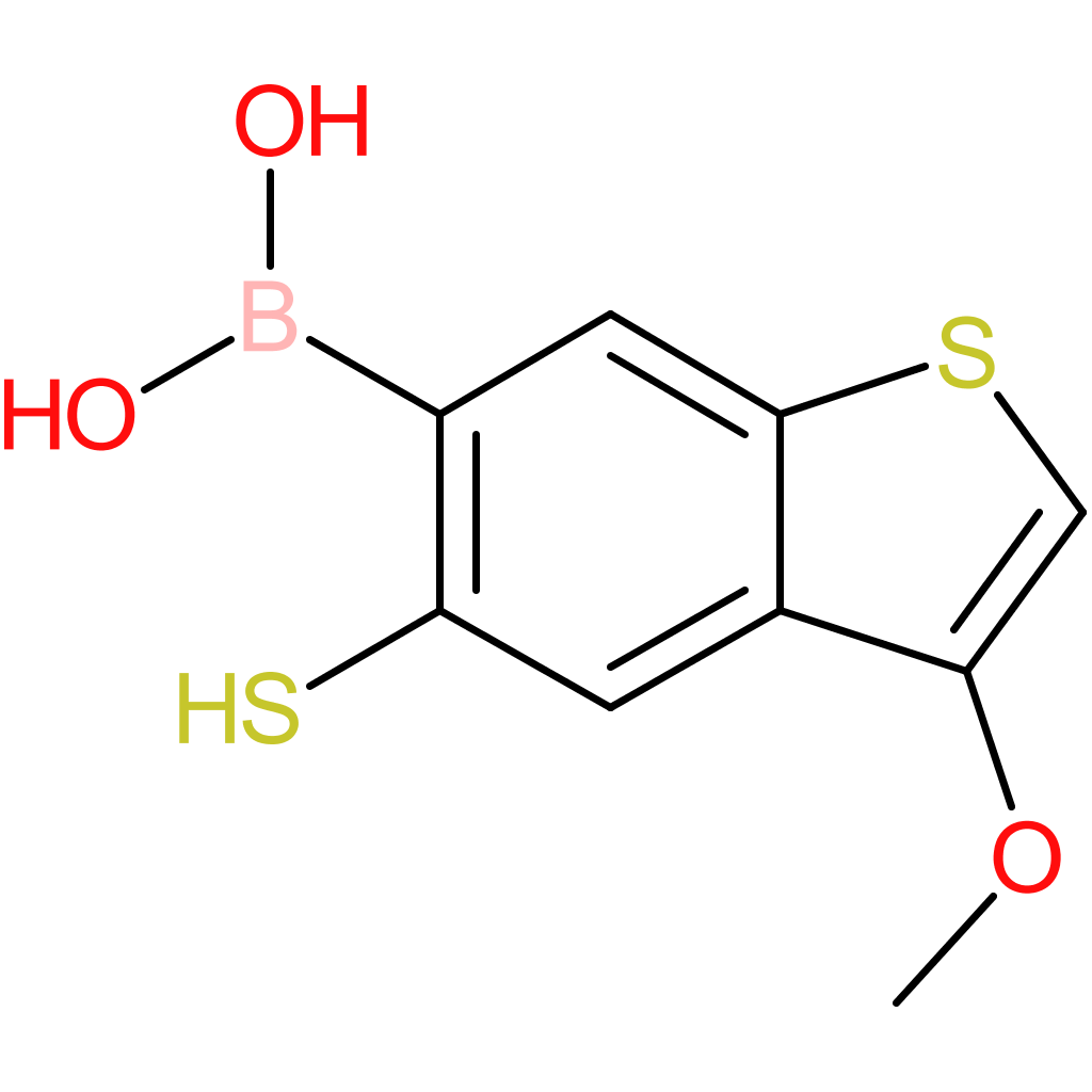 5-mercapto-3-methoxybenzothiophene-6-boronic acid