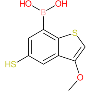5-mercapto-3-methoxybenzothiophene-7-boronic acid