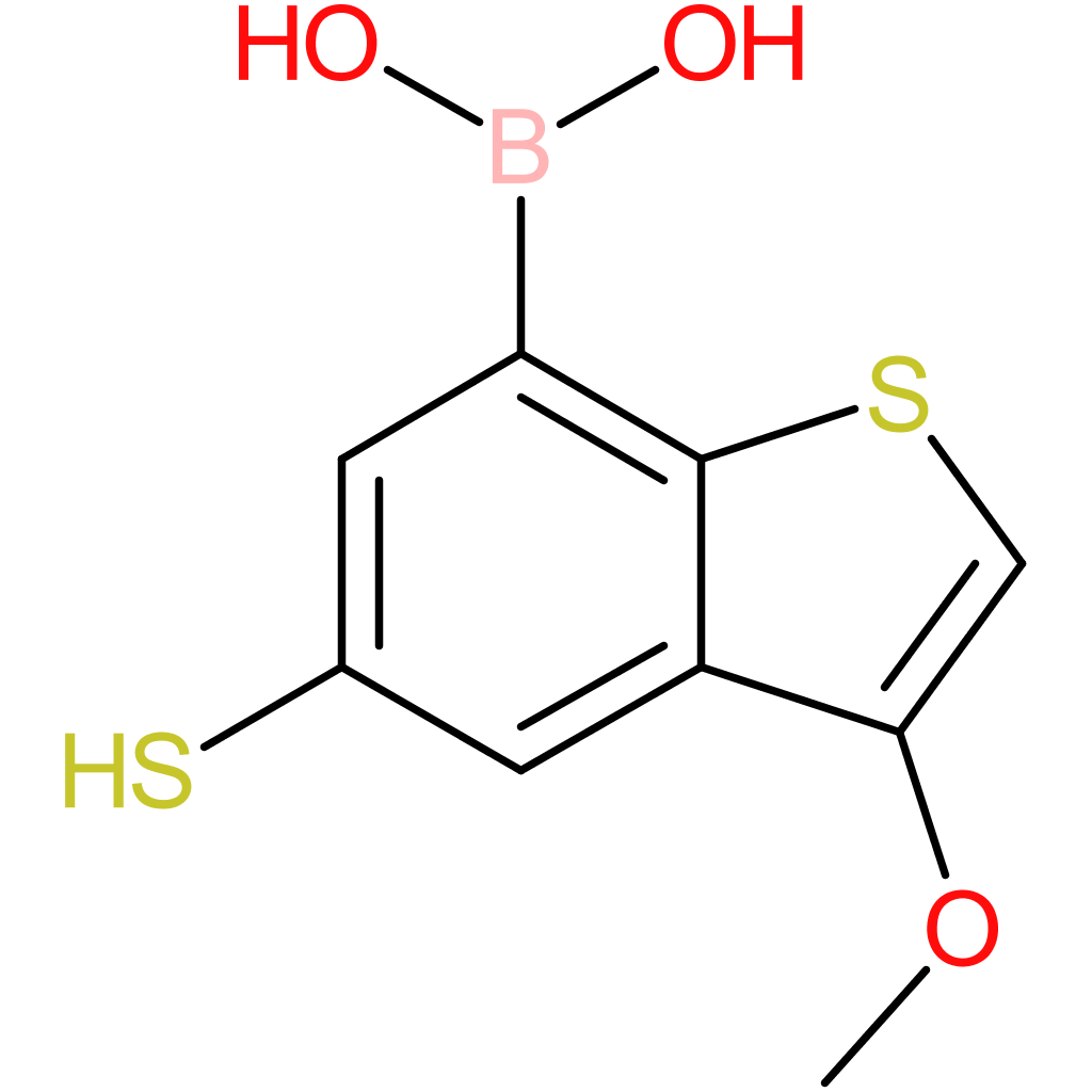 5-mercapto-3-methoxybenzothiophene-7-boronic acid