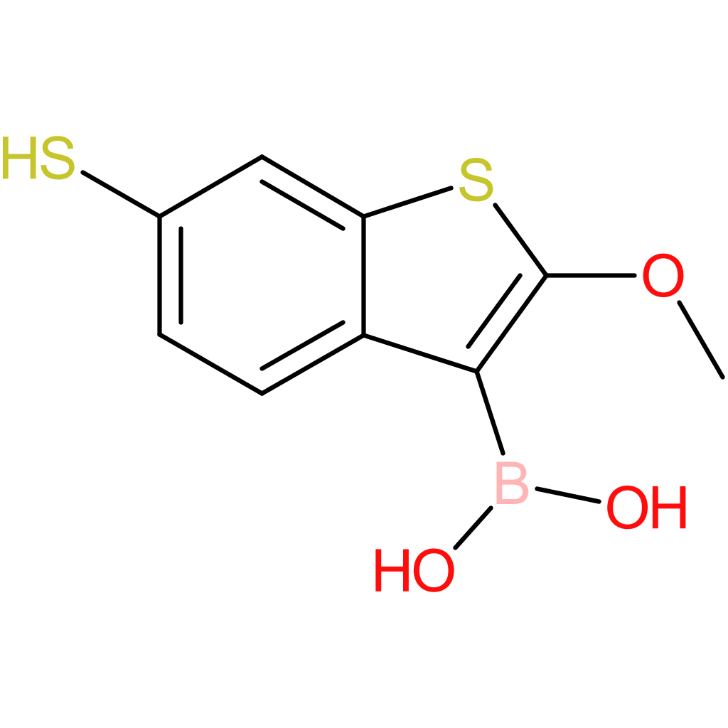 6-mercapto-2-methoxybenzothiophene-3-boronic acid